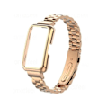 Miniatyrbilde 2 av 2: Pakke 360 rustfritt stål stroppdeksel for Huawei Strap 9 Rose Gold