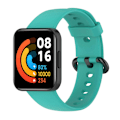 Miniatyrbillede 4 af 5: Silikone Rem Til Xiaomi Redmi Watch 2 Cyan