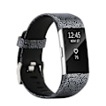 Pikkukuva 1 / 5: Rannekoru Fitbit Charge 2 -älykellolle, älyrannekkeen vaihtoranneke Cloud L