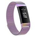 Miniatyrbillede 2 af 5: Magneturbånd i rustfrit stål til Fitbit Charge 4small Størrelse: 190x18mm Colorful Light