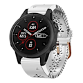 Miniatyrbillede 1 af 5: Til Garmin Fenix ​​5s Plus 20mm dame silikone urbånd med blonder White