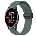 Miniatyrbild 1 av 5: För Garmin Venu 2 Plus 20 mm Solid Color Magnetic Clasp Watch Olive Green