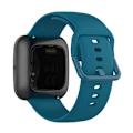 Miniatyrbild 4 av 5: 23 mm färgspänne watch för Fitbit Versa 2 / Versa Lite / Blaze Dark Green