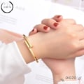Miniatyrbilde 4 av 4: Mote armbånd rustfritt stål par åpning armring titan spiker kvinner menn