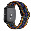 Pikkukuva 1 / 5: 20mm/22mm ranneke Amazfit Gts 4//2/2e/3/gts2 Mini/gtr 4/3/ pro/gtr2/47mm/stratos Nylon elastinen watch rannekoru Amazfit haarukkahihna Bohemia purple 20mm