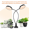 Miniatyrbild 4 av 5: USB Plant Grow Light 312 LEDs Solljus Full Spectrum Justerbar Desktop Clamp Växande lampa för inomhusväxter 5 dimbara nivåer 4/8/12h Timer 4 heads