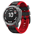 Pikkukuva 1 / 5: Garmin Instinct 22 mm:n silikoni- watch Black-Red