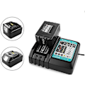 Miniatyrbild 4 av 5: Batteriladdare För Makita 14.4v 18v Batteri Bl1830 Bl1430 Dc18rc Dc18ra Eu Plug 3a 1a Laddare 3A charger