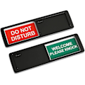 Pikkukuva 1 / 5: Avaa suljettu kyltti, avoimet kyltit Yksityisyyden liukuoven kyltin ilmaisin Black-do not disturb sign