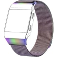 Miniatyrbillede 1 af 2: Til Fitbit Ionic Milanese urbånd, lille størrelse: 20,6 x 2,2 cm Colorful