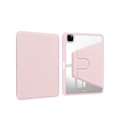 Miniatyrbillede 2 af 3: Crystal Folio Case 360º Rotation til Redmi Pad Se 11 2023 Pink