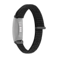 Miniatyrbild 1 av 4: För Fitbit Inspire 2 Nylon Loop Strap Watch Band Black