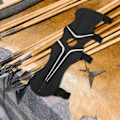 Miniatyrbillede 4 af 5: Bueskytte skulderbeskytter, justerbar nylon