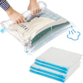 Miniatyrbillede 1 af 5: Travel Space Saver Tasker, 4 Pack Roll Up Genanvendelig Travel Space Saver Vacuum
