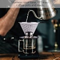 Miniatyrbilde 5 av 5: Rustfritt Stål Gjenbrukbar Kaffe Drypper for Håndbrygget Kaffe