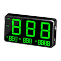 Pikkukuva 1 / 4: Auton GPS-nopeusmittari Head Up Display Overspeed Mph/km/h Varoitushälytys