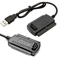 Miniatyrbild 3 av 5: USB till SATA IDE-adapterkabel för hårddisk HDD, USB 2.0 till SATA/IDE-omvandlare HDD-kabel