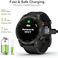 Miniatyrbild 5 av 5: Laddare för Garmin Fenix ​​7/7S/7X/6/6X/6S, etc.