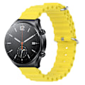 Miniatyrbillede 2 af 5: Silikoneur til Xiaomi MI Watch S1 Yellow