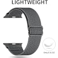 Miniatyrbilde 3 av 5: Elastisk Solo Loop-reim kompatibel med Apple Watch-reimer 10 38mm/40mm/41mm