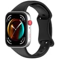 Rem til Huawei Watch Fit 4/Fit 3, ensfarvet silikonerem (sort)