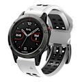 Miniatyrbillede 3 af 4: Silikoneur til Garmin Fenix 7 22mm White Black