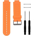 Miniatyrbillede 1 af 4: Blød silikone erstatningsurrem til Garmin Approach S2 / S4 Orange