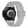 Miniatyrbillede 1 af 5: 20 mm 22 mm bånd til Samsung Galaxy Watch 4/classic/3/5/pro/active 2 Gear S3 Elastic Nylon Loop Huawei Watch Gt 2 2e 3 Pro Strap gray 22mm