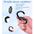 Miniatyrbillede 3 af 5: Heavy Duty Karabiner (1 Pakke) - D-Ring Låsende Snap Hook