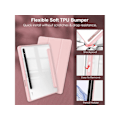 Miniatyrbillede 3 af 3: Etui til Samsung Galaxy Tab A9 Plus Akryl Tablet Beskyttelsescover Pink