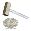 Miniatyrbillede 4 af 5: 1 stykke slibeskive kommode diamant slibeskive kommode sten bænk slibemaskine dressing værktøj til sandslibning afgratning Silver