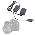 Miniatyrbild 2 av 5: Ack-e12 DC Adapter För Eosm M10 M50 M100 M200 M50 Kameror USB Drive Kabel