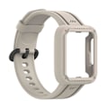 Pikkukuva 2 / 5: Xiaomi Redmi Watchmi Watch 2/Mi Watch Lite/Mi Watch Lite 2 -rannekke rannekkeella ja kellokuorella Beige