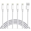 Pikkukuva 1 / 5: Sertifioitu iPhone-laturi. 5 kpl 1,8 m Lightning-kaapeli, erittäin pitkä iPhone