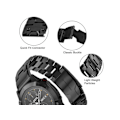 Miniatyrbillede 4 af 4: Rem til Garmin Quatix 5 22Mm Titaniumlegering Hurtigudløser Urrem Titanium Grå