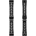 Miniatyrbillede 2 af 5: Til Garmin Fenix ​​6x 26 mm titaniumlegering Quick Release Urrem Black