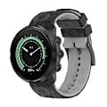 Miniatyrbilde 4 av 5: For Suunto 9 tofarget silikonklokkerem Black Grey
