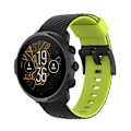Pikkukuva 4 / 5: Suunto 7 24 mm:n kaksiväriselle watch Black Lime Green