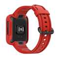 Pikkukuva 2 / 5: Xiaomi Redmi Watchmi Watch 2/Mi Watch Lite/Mi Watch Lite 2 rannekoru rannekkeella kellokotelo Red
