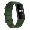 Miniatyrbillede 1 af 5: Farvespænde Tpu-armbåndsurrem til Fitbit Charge 4 / Charge 3 Se Olive Green