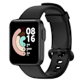 Miniatyrbillede 1 af 5: Rem til Xiaomi Mi Watch Lite - Rem til håndled i silikone til Redmi Watch 2 Lite Black