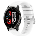 Miniatyrbild 1 av 5: För Garmin Venu 2 Plus 20 mm enfärgad mjukt watch White
