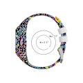 Miniatyrbild 5 av 5: För Garmin Vivofit Jr3 Silicone Printing Watch Band Mosaic