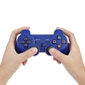 Miniatyrbillede 4 af 5: Trådløs Bluetooth-spilkontroller til PS3, håndtag med fuld funktionalitet (blå)