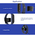 Pikkukuva 5 / 5: Latauskaapeli Xiaomi Mi Band 4:lle [2 kpl], Vaihdettava edistyksellinen USB-latauskaapeli