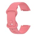 För Fitbit Charge 5 Monochromatic Silicone Watch Band Pink