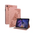 Miniatyrbilde 1 av 3: Samsung Galaxy Tab A8 10.5 2021 Rosa Sommerfugl Nettbrettveske
