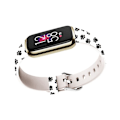 Miniatyrbillede 3 af 4: Til Fitbit Luxe Special Edition-tryk af silikoneurrem Feet