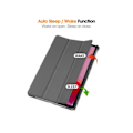 Miniatyrbilde 2 av 3: Etui til Lenovo Tab P11 Tb J606f/pad Plus J607f 11 Tre-delt Sammenleggbart Anti-fall (Grå)
