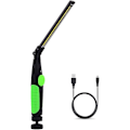 Miniatyrbillede 1 af 3: Genopladelig LED-arbejdslampe med magnet og USB, foldbar 360 graders rotation, genopladelig LED-inspektionslampe, inspektionslampe til hjem, værksted, udendørs
